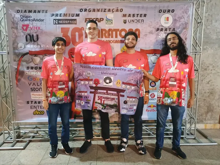 Team photo: UNICAMP Naim continua dentro de nós